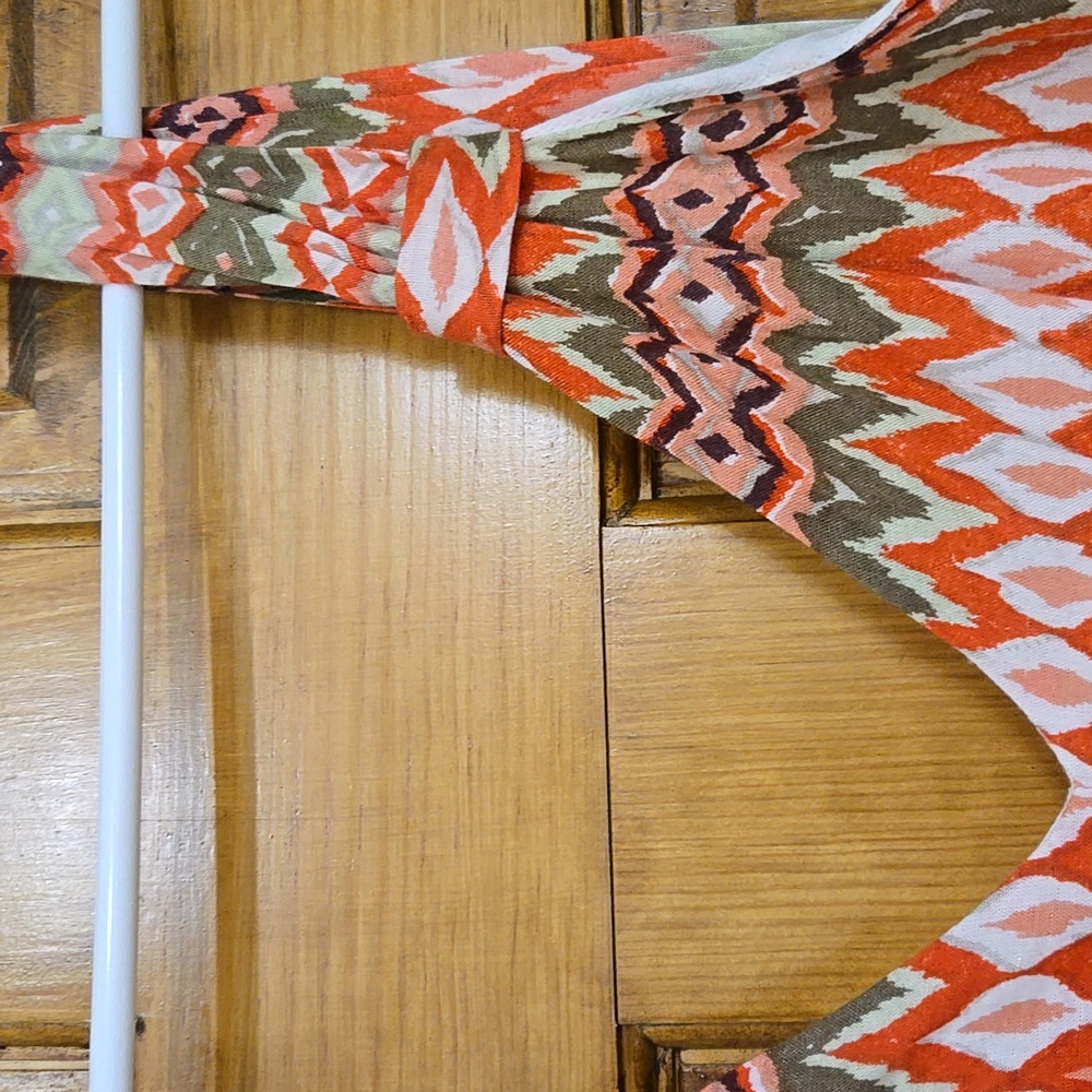 Angie BlinkBlanco Maxi Multicolored Sundress NWT - Picture 6 of 7